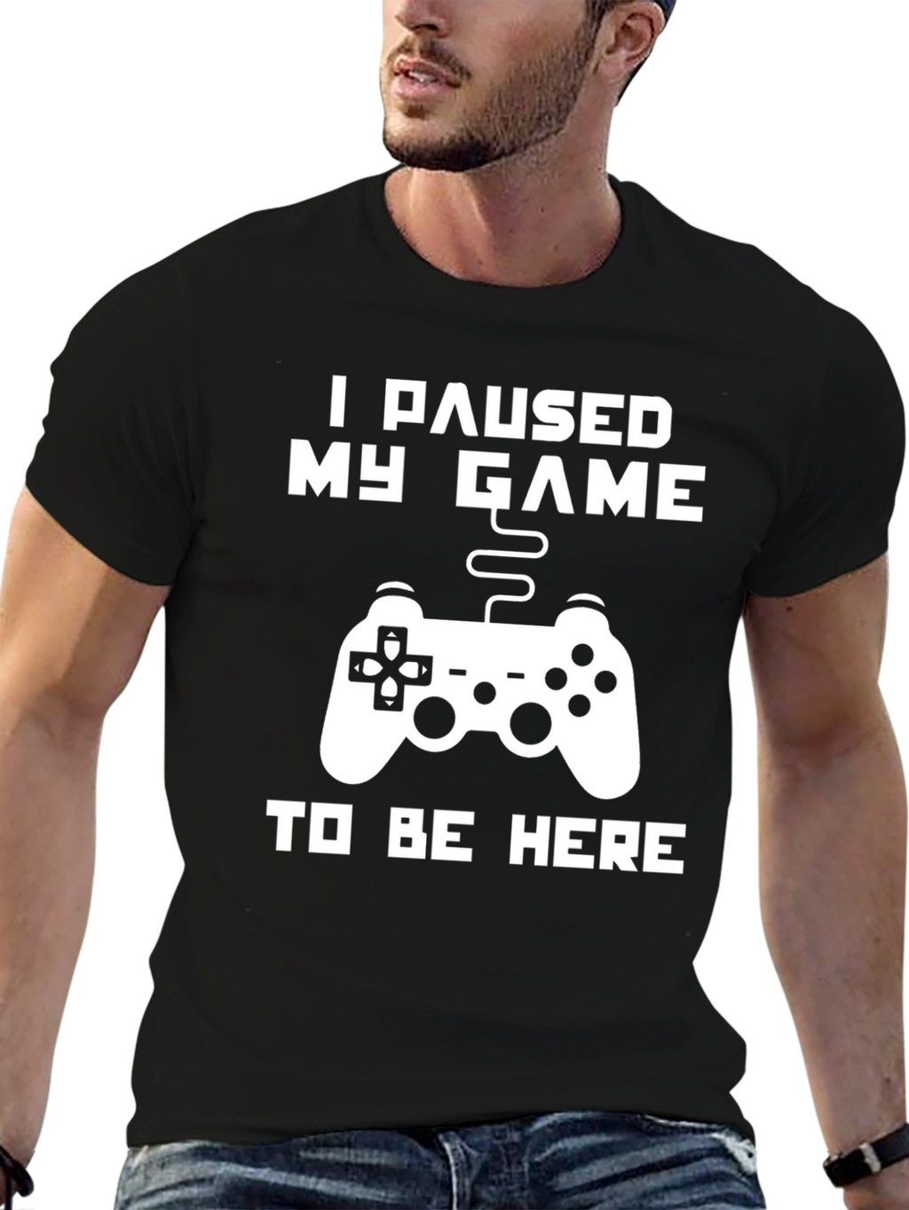 Gamer T-Shirt - I Paused My Game
