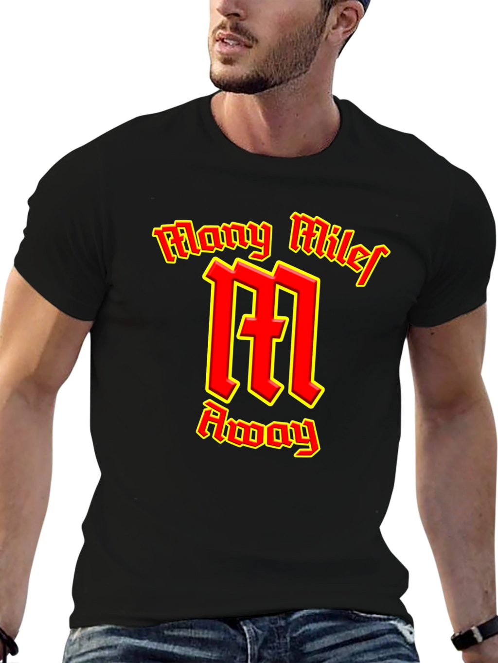 Many Miles Away Graphic T-Shirt