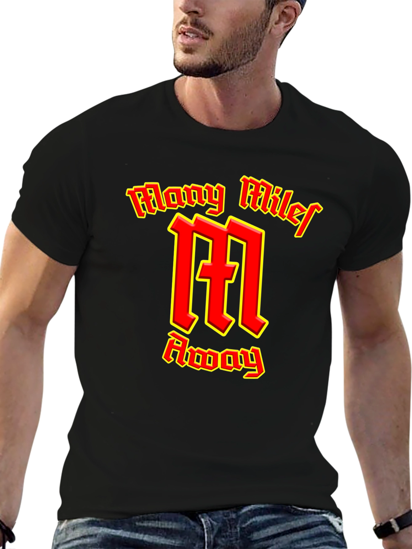 Many Miles Away Graphic T-Shirt