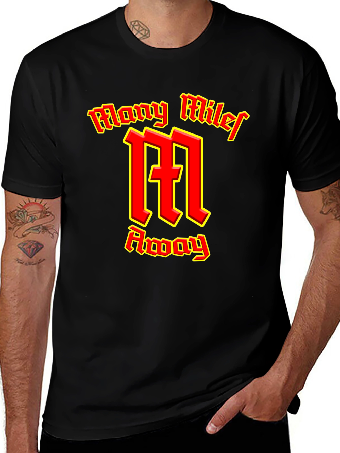 Many Miles Away Graphic T-Shirt