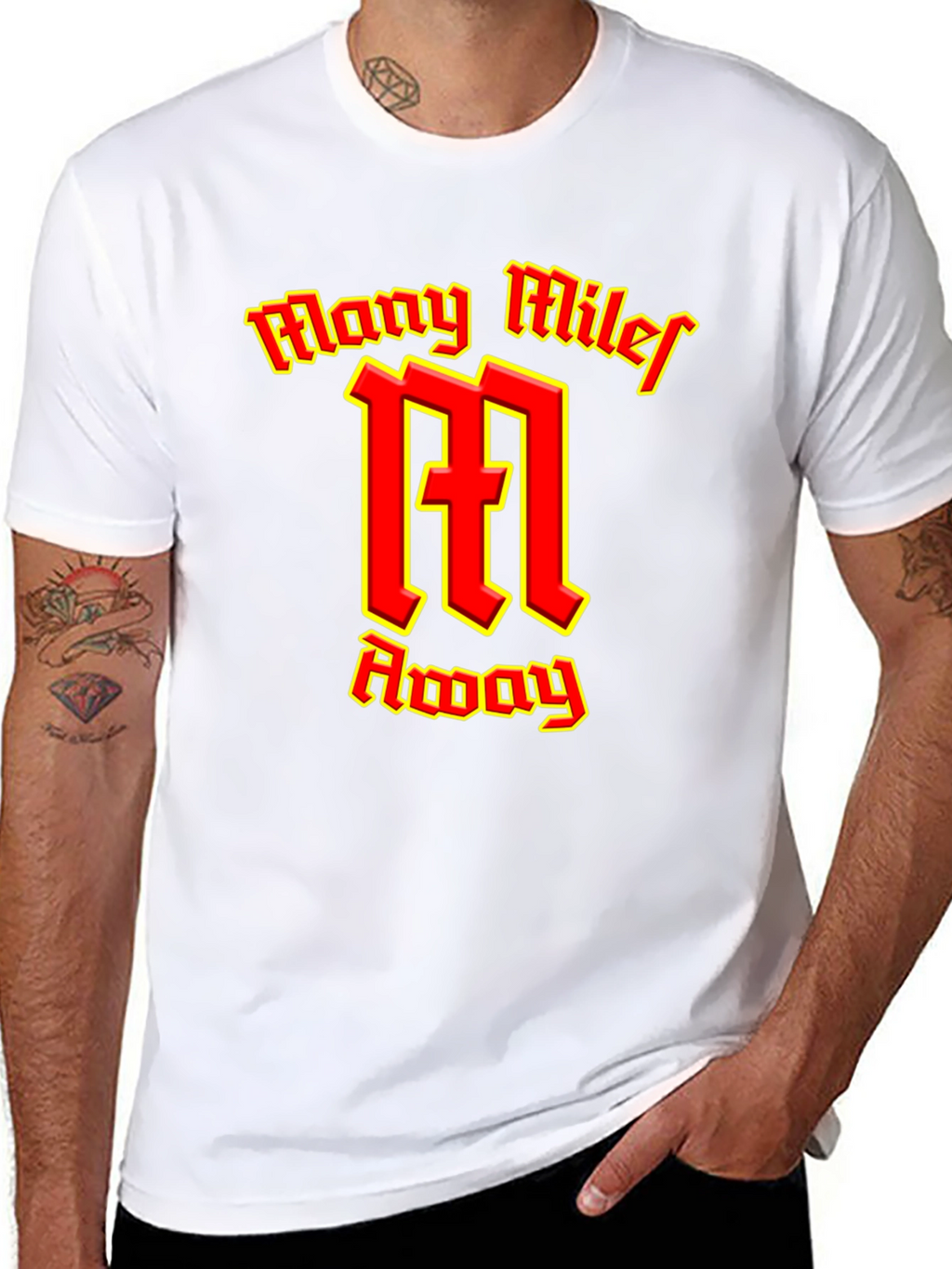 Many Miles Away Graphic T-Shirt