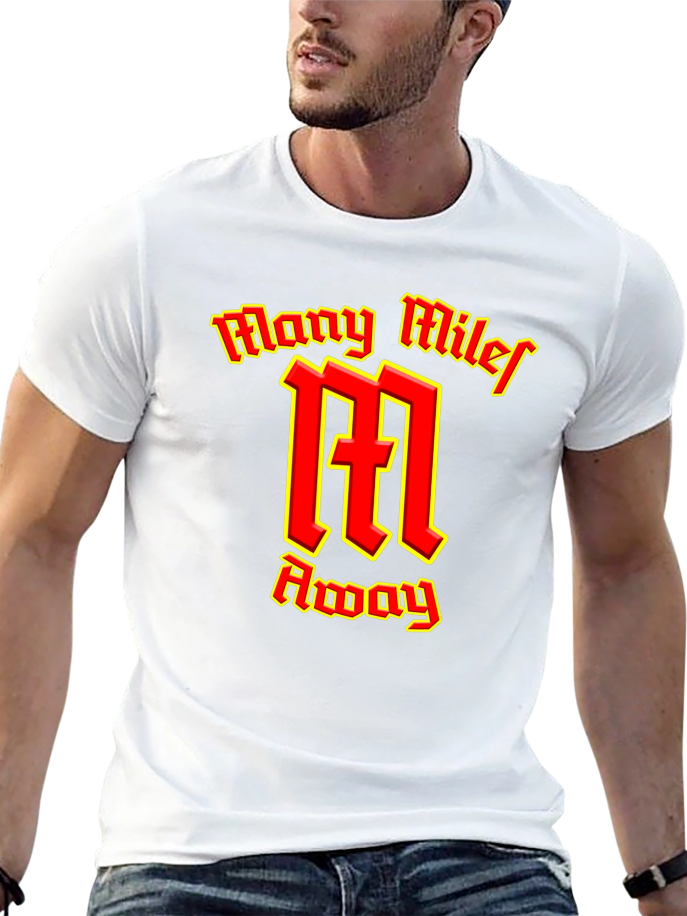Many Miles Away Graphic T-Shirt