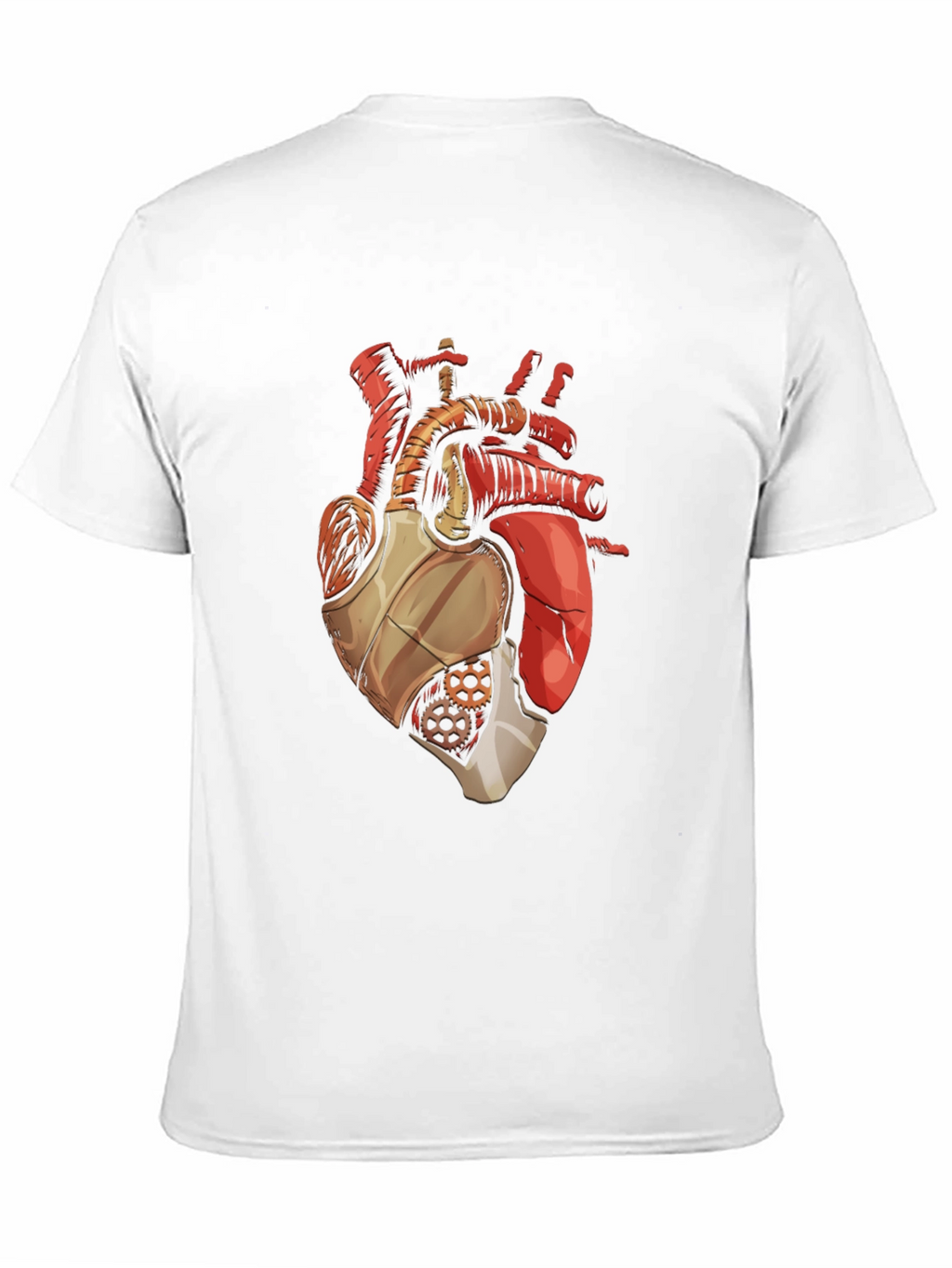 Mechanical Heart Graphic T-Shirt