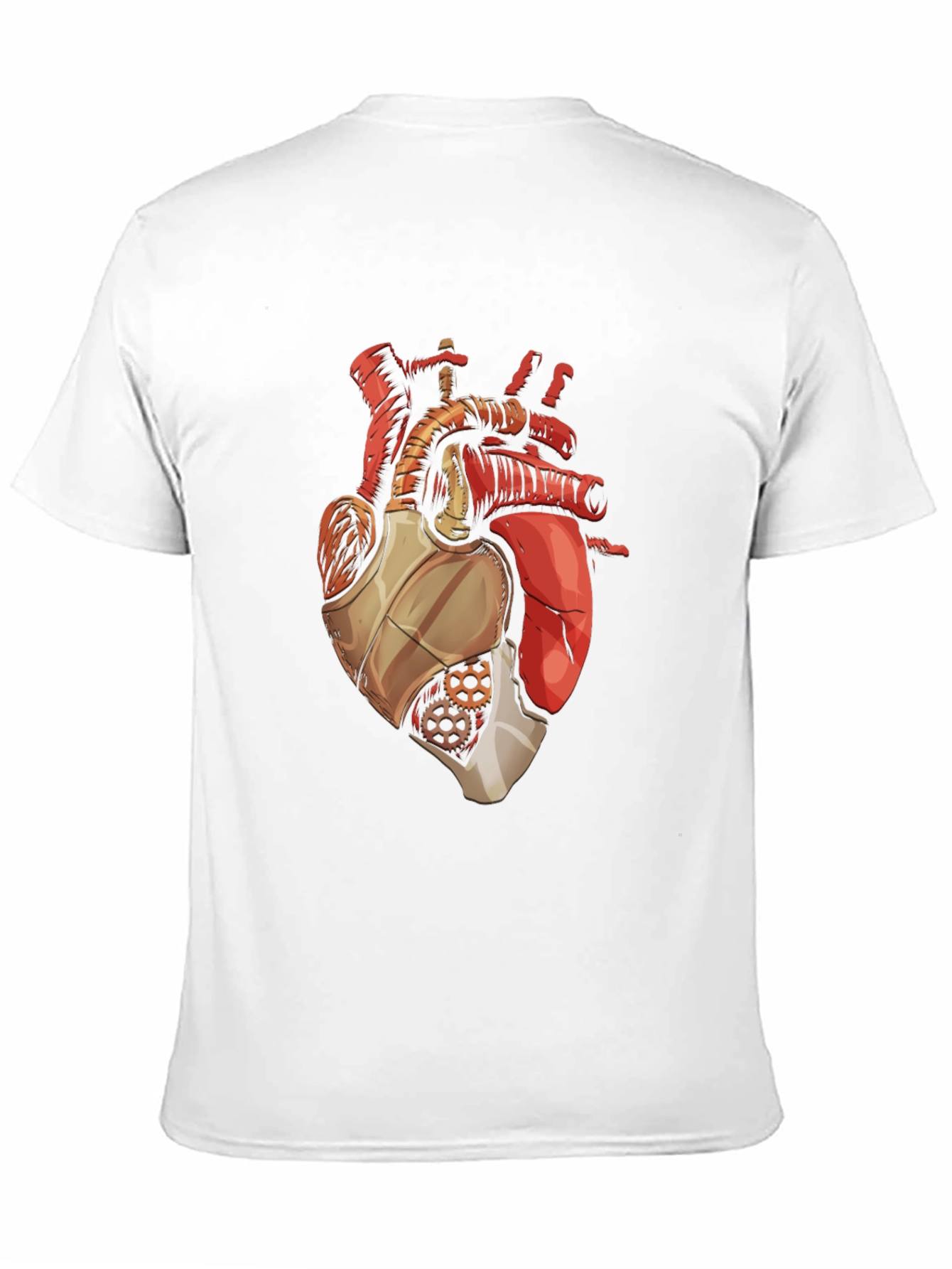 Mechanical Heart Graphic T-Shirt