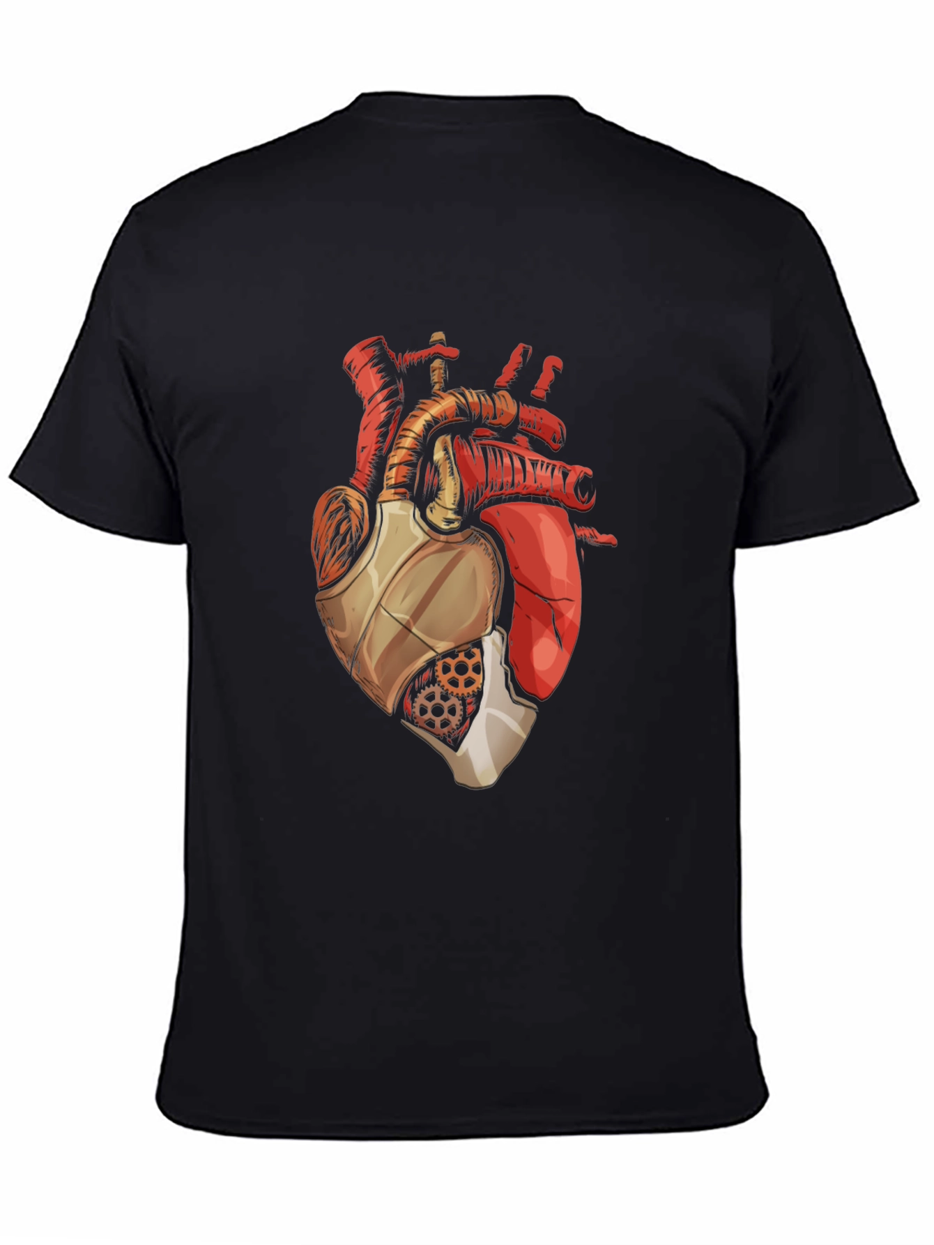 Mechanical Heart Graphic T-Shirt
