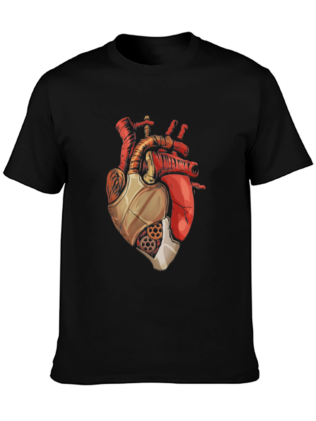 Mechanical Heart Graphic T-Shirt