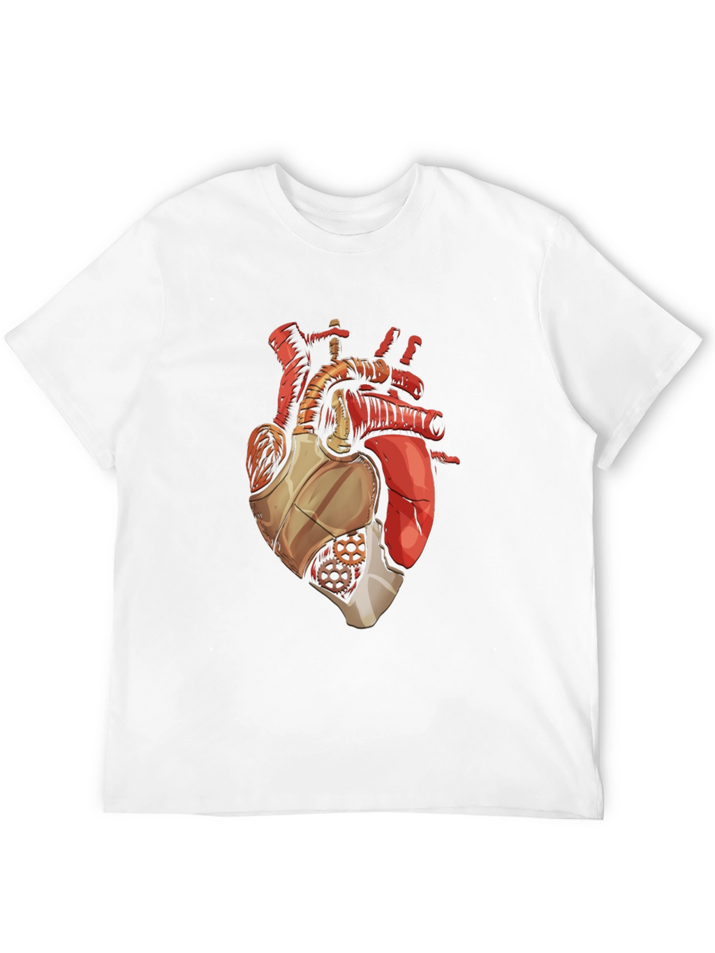 Mechanical Heart Graphic T-Shirt