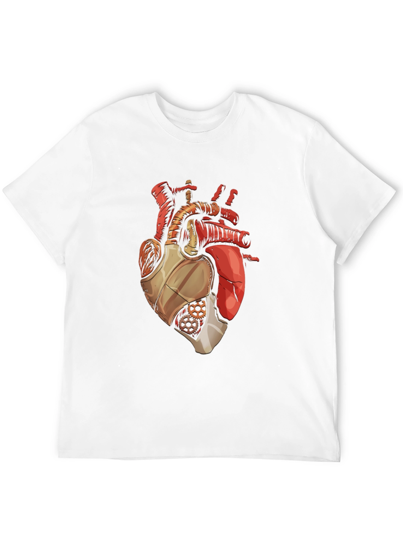 Mechanical Heart Graphic T-Shirt
