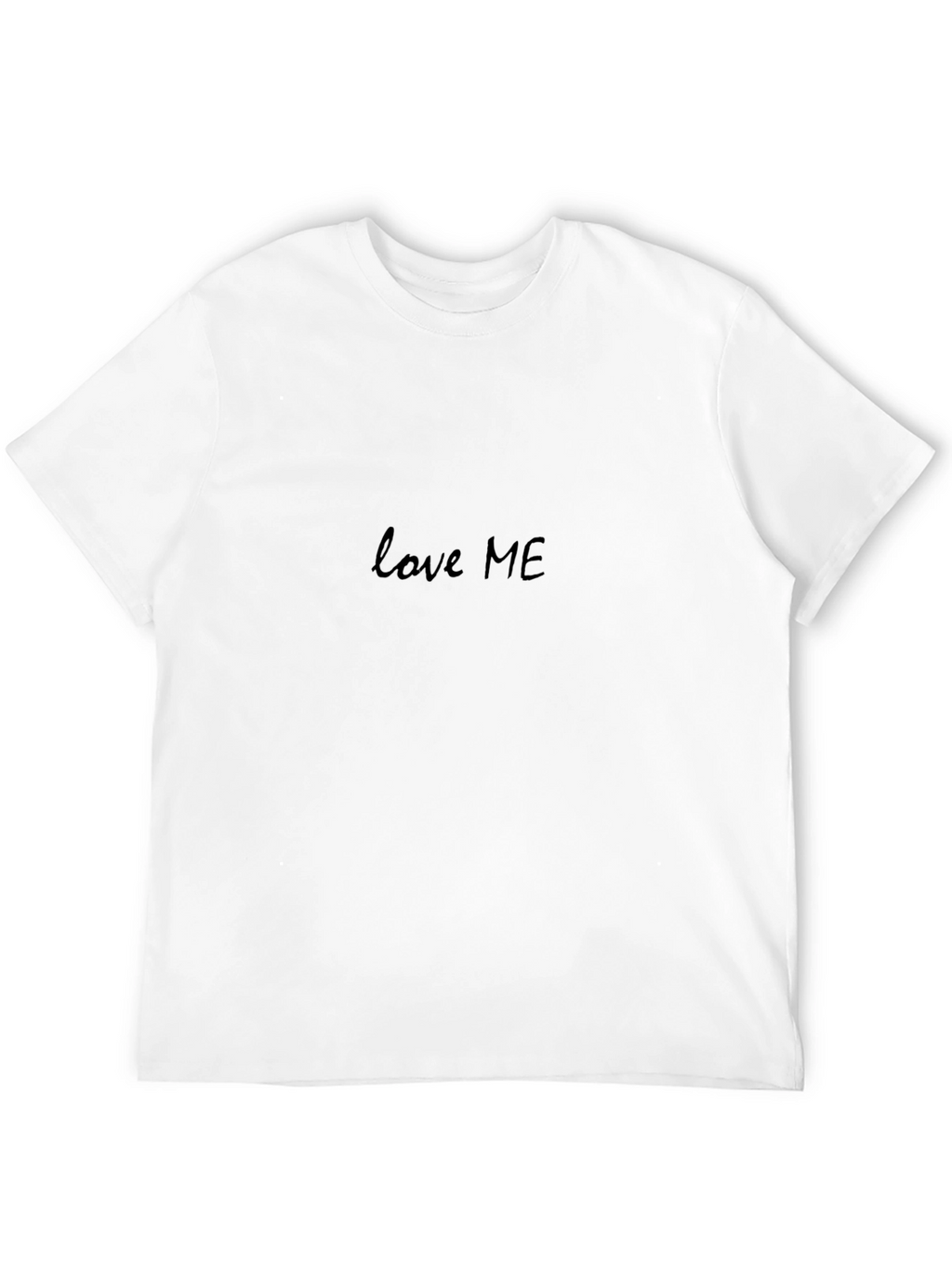 Love ME Black T-Shirt - Classic Comfort