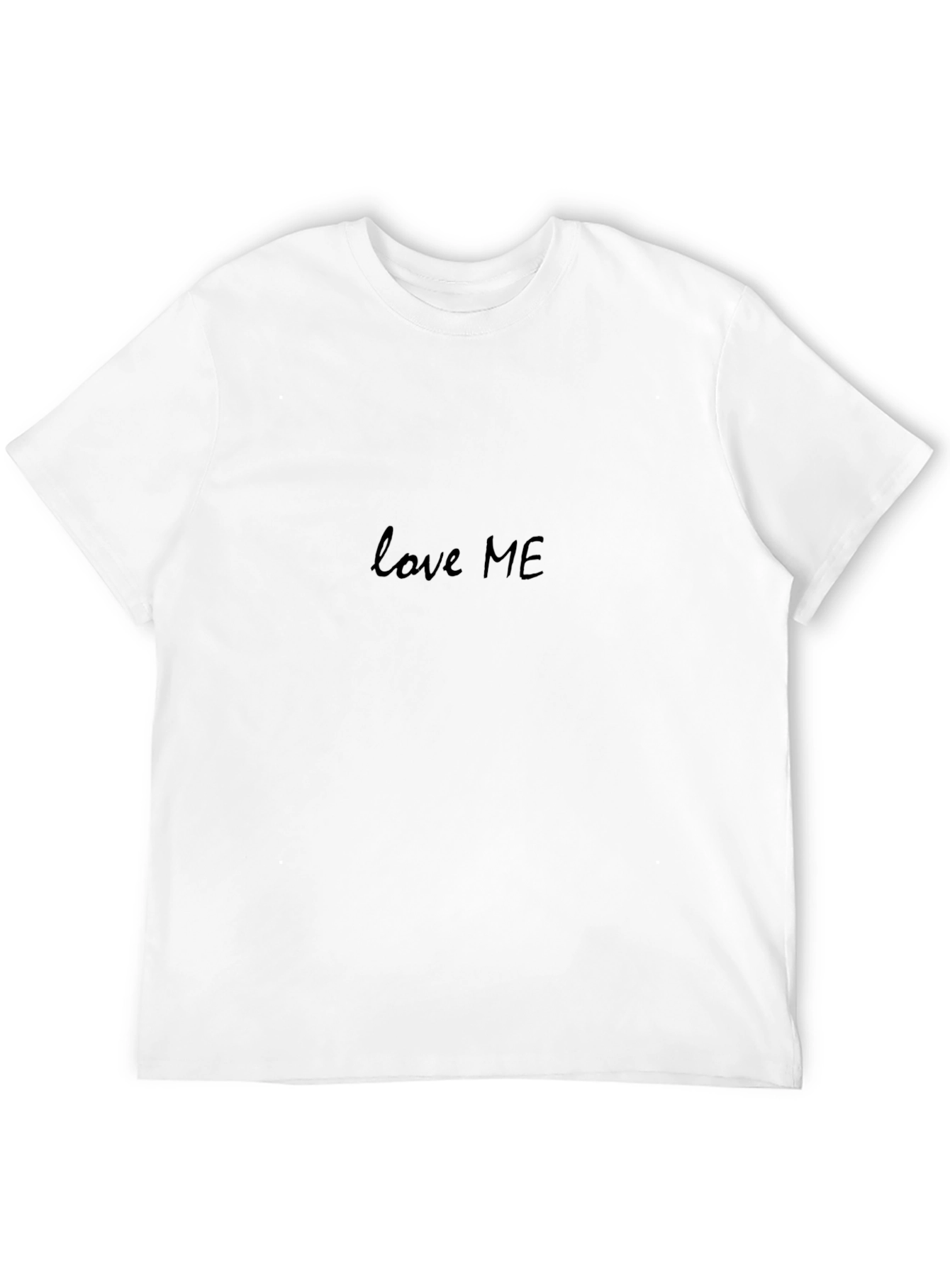 Love ME Black T-Shirt - Classic Comfort