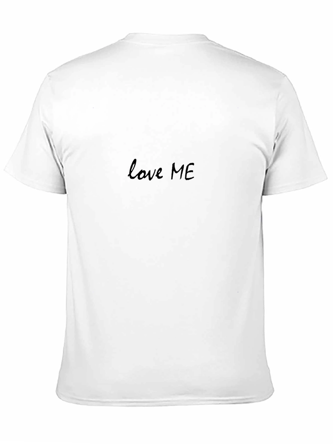 Love ME Black T-Shirt - Classic Comfort