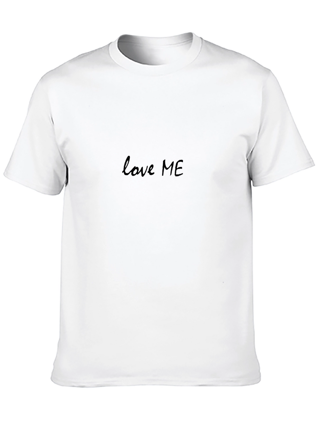 Love ME Black T-Shirt - Classic Comfort