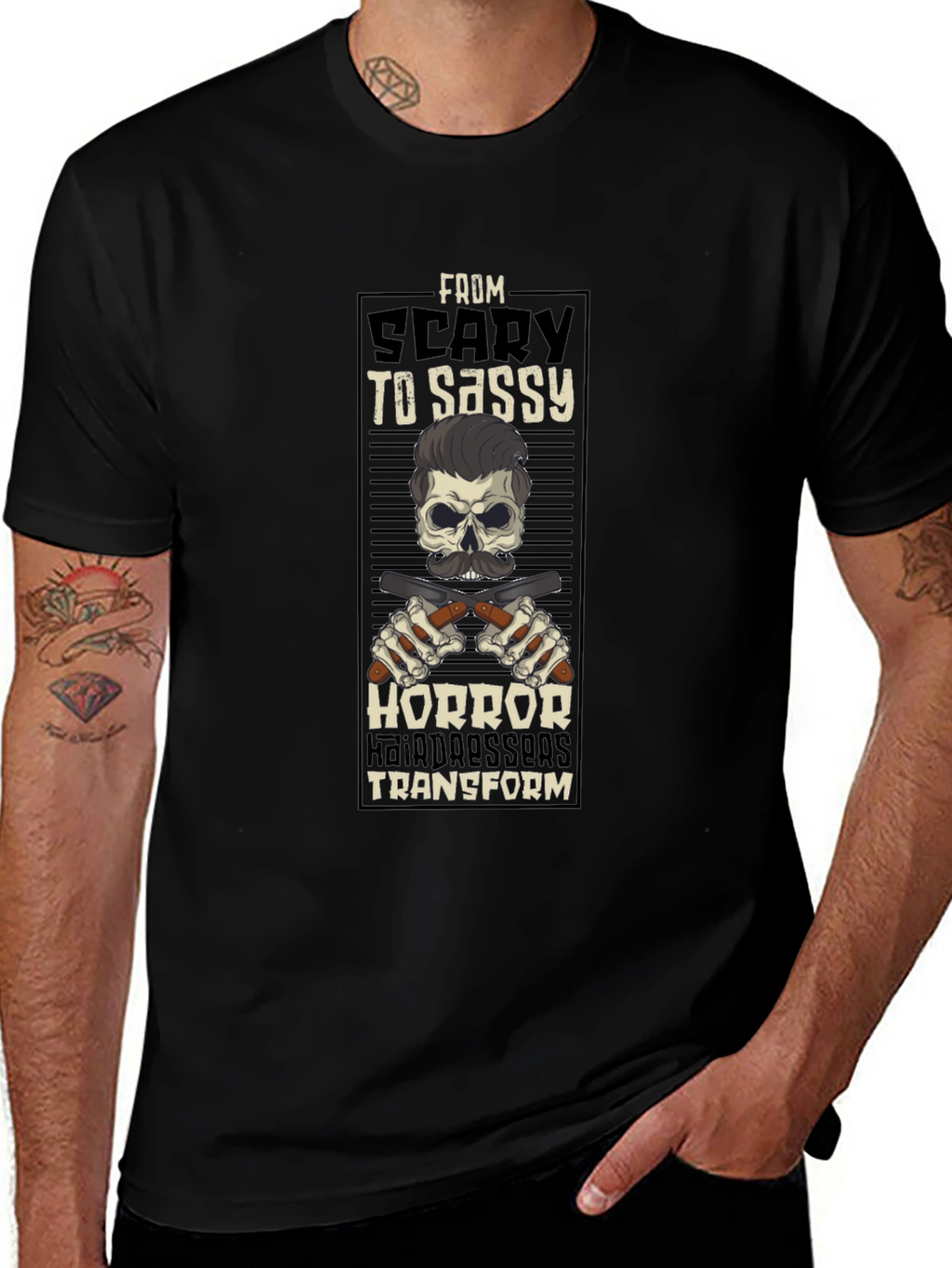 Scary to Sassy Graphic T-Shirt