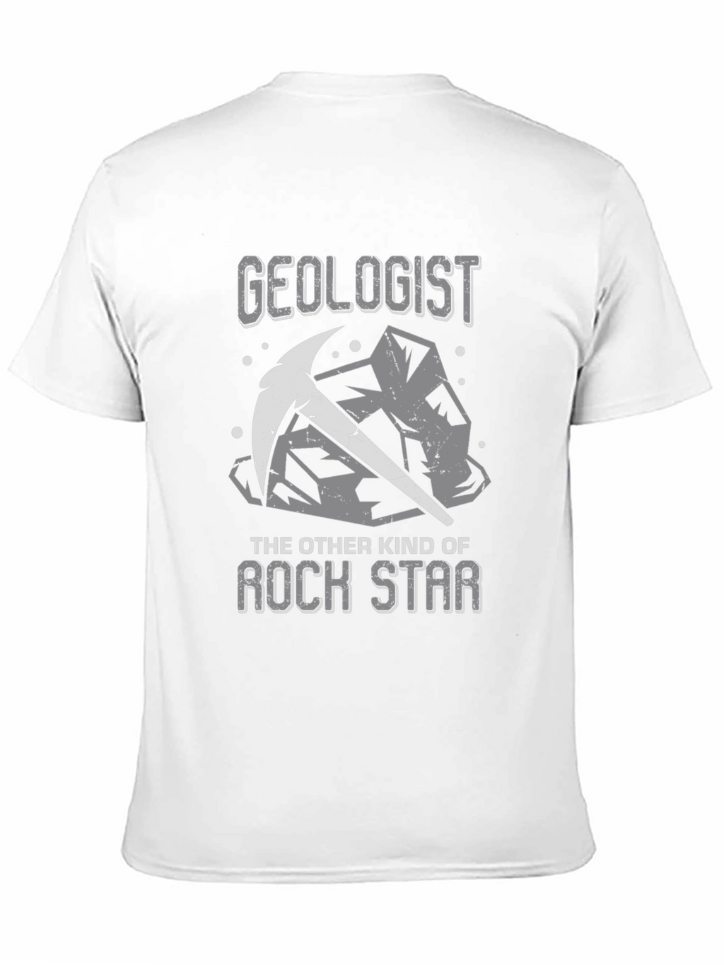 Geologist Rock Star Graphic Tee - Black