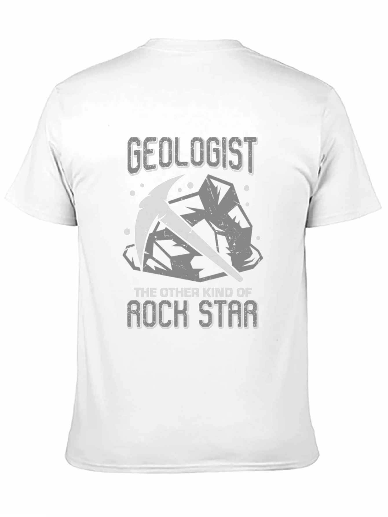 Geologist Rock Star Graphic Tee - Black