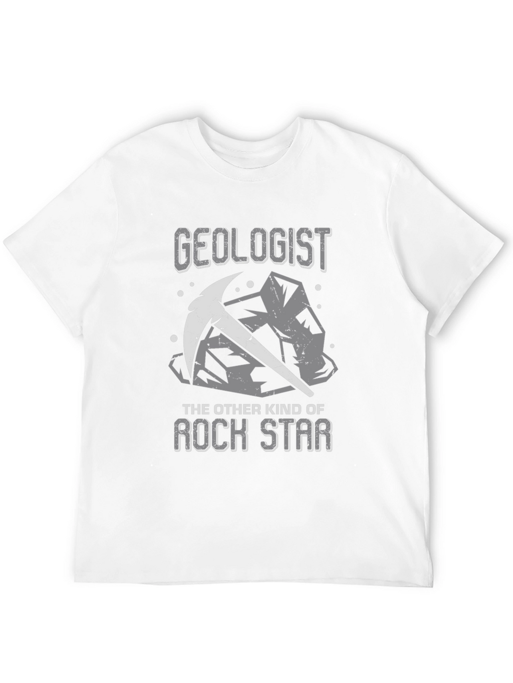 Geologist Rock Star Graphic Tee - Black