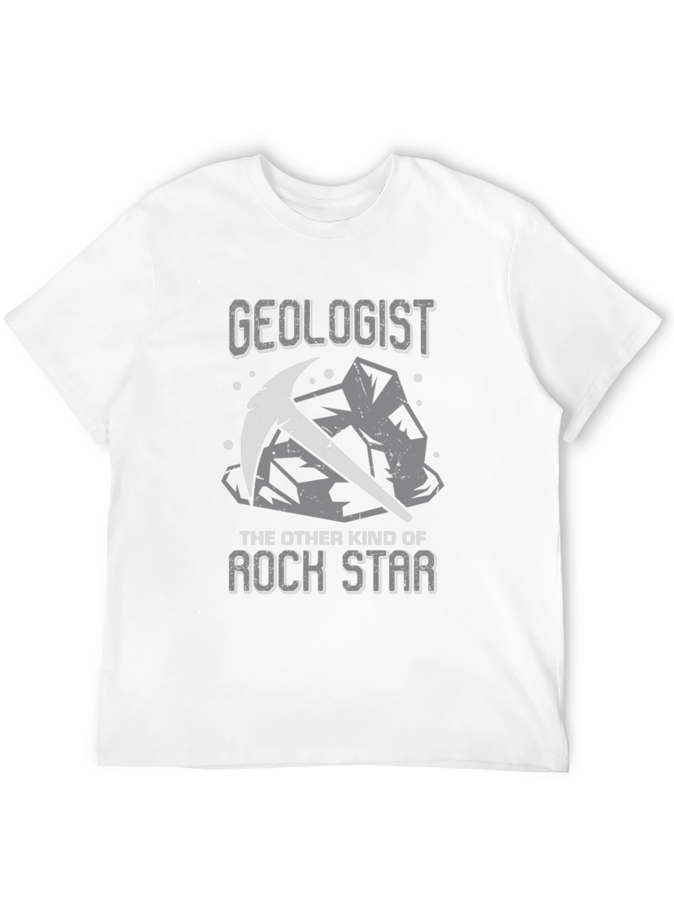 Geologist Rock Star Graphic Tee - Black