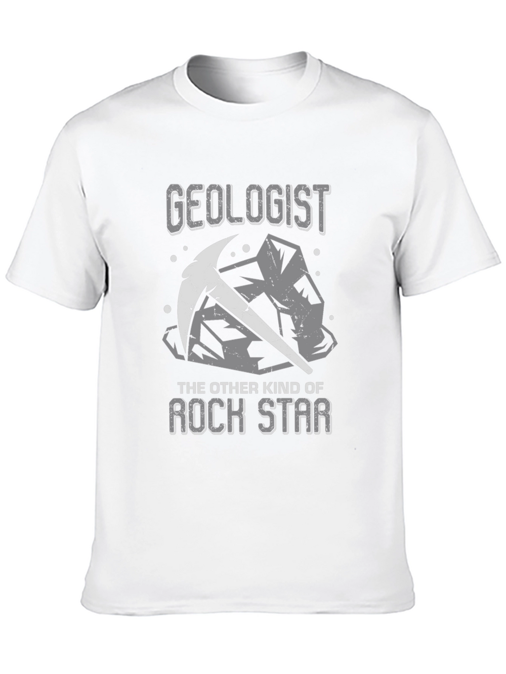 Geologist Rock Star Graphic Tee - Black