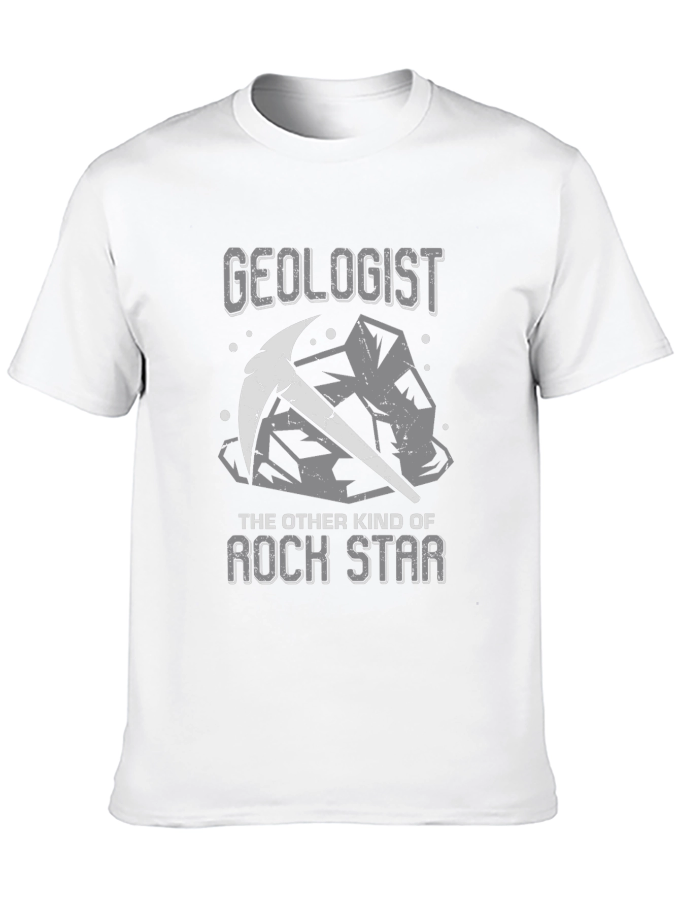 Geologist Rock Star Graphic Tee - Black