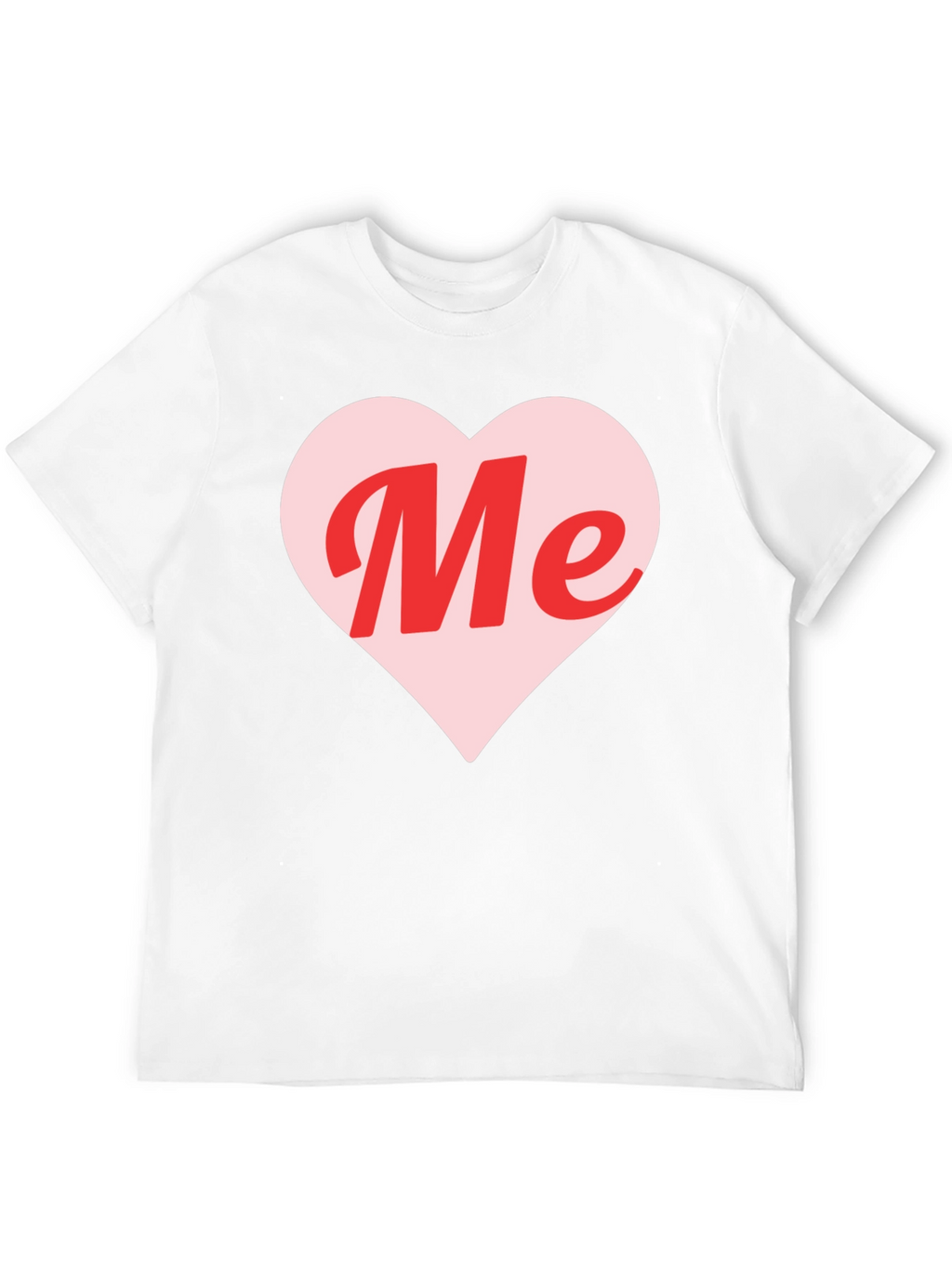 Me Heart Graphic Tee - Trendy Black T-Shirt