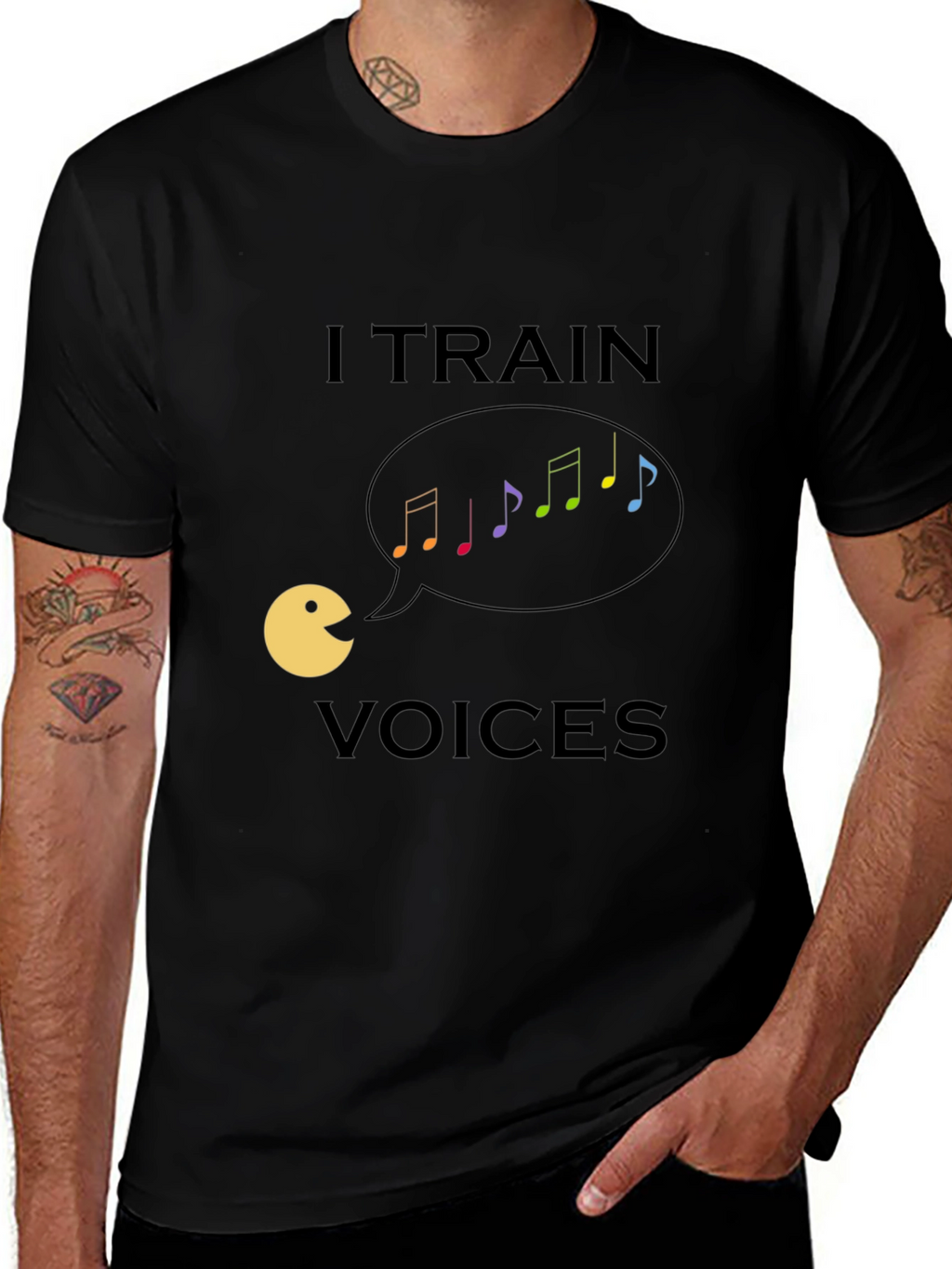 I Train Voices Music Teacher T-Shirt