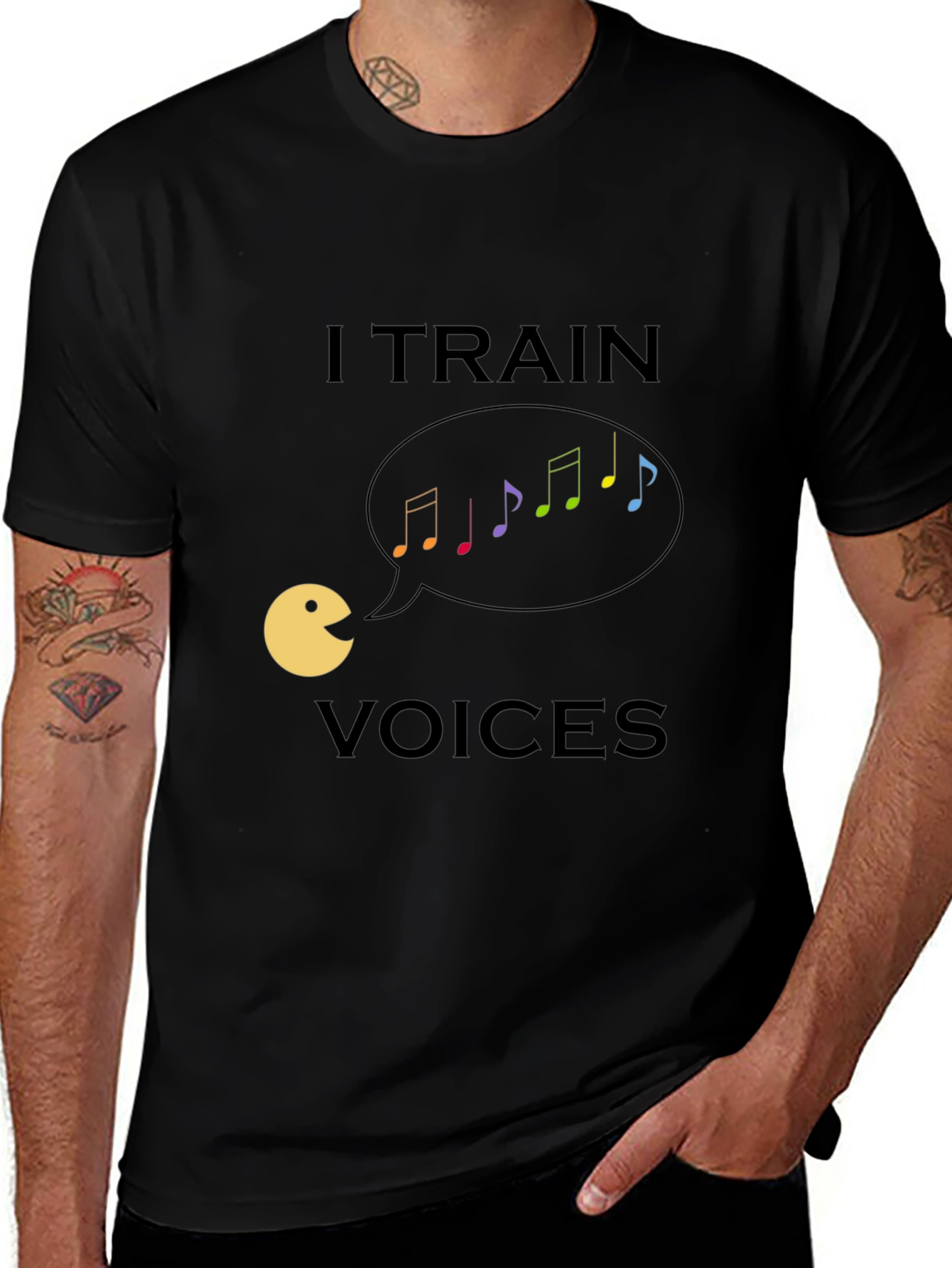 I Train Voices Music Teacher T-Shirt