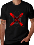 Definitely Not a Cult Black Graphic Tee
