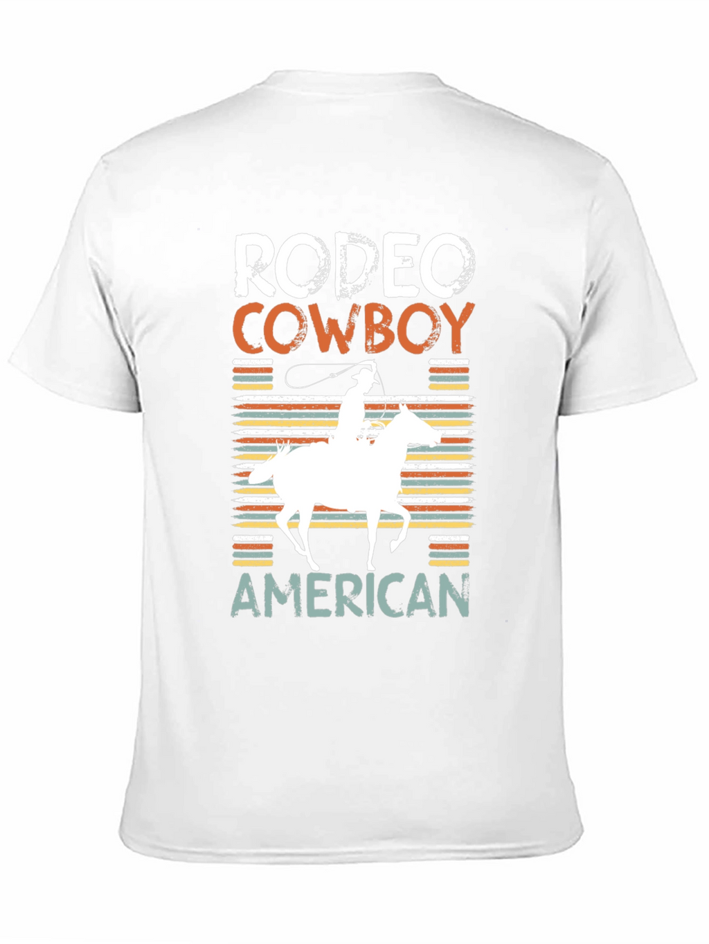 Rodeo Cowboy American Graphic T-Shirt