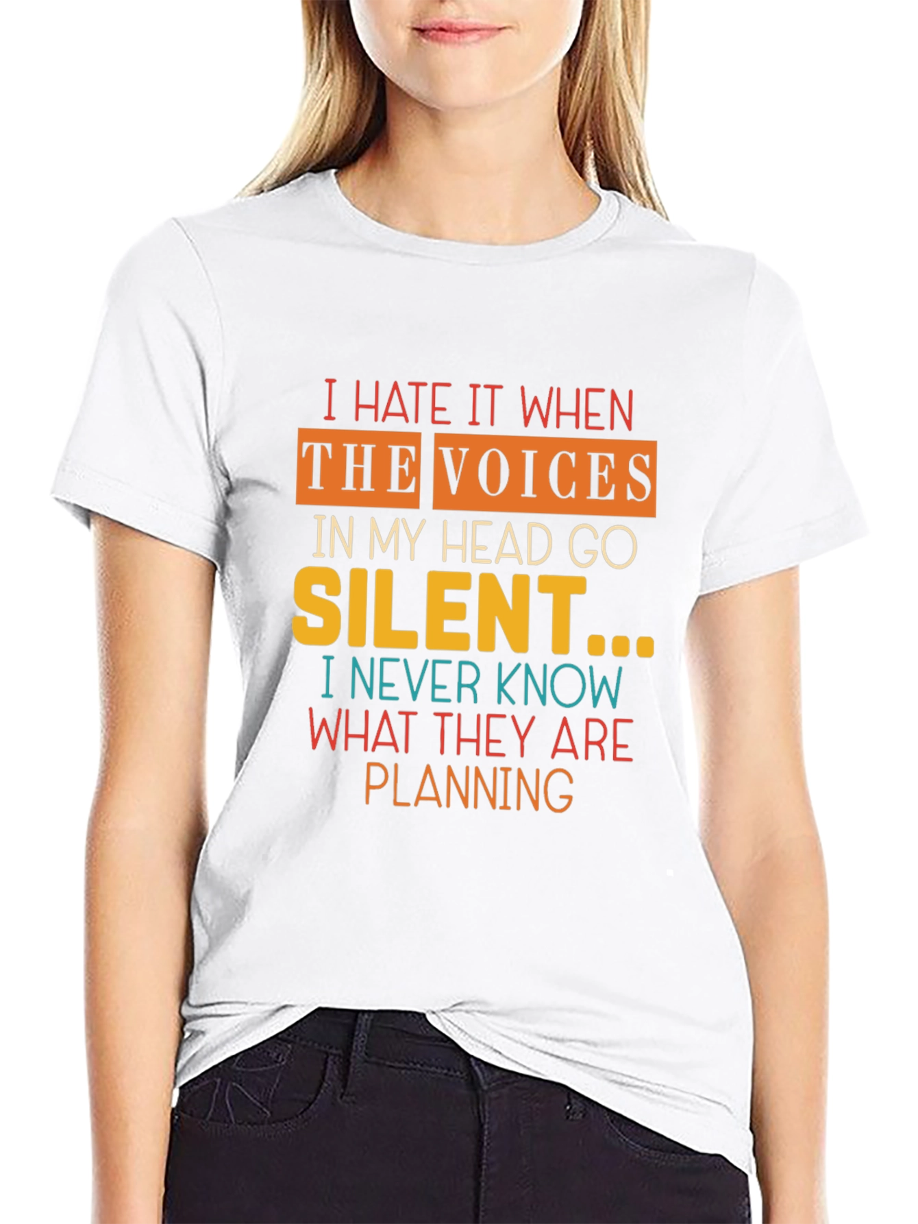 I Hate It When The Voices Go Silent T-Shirt