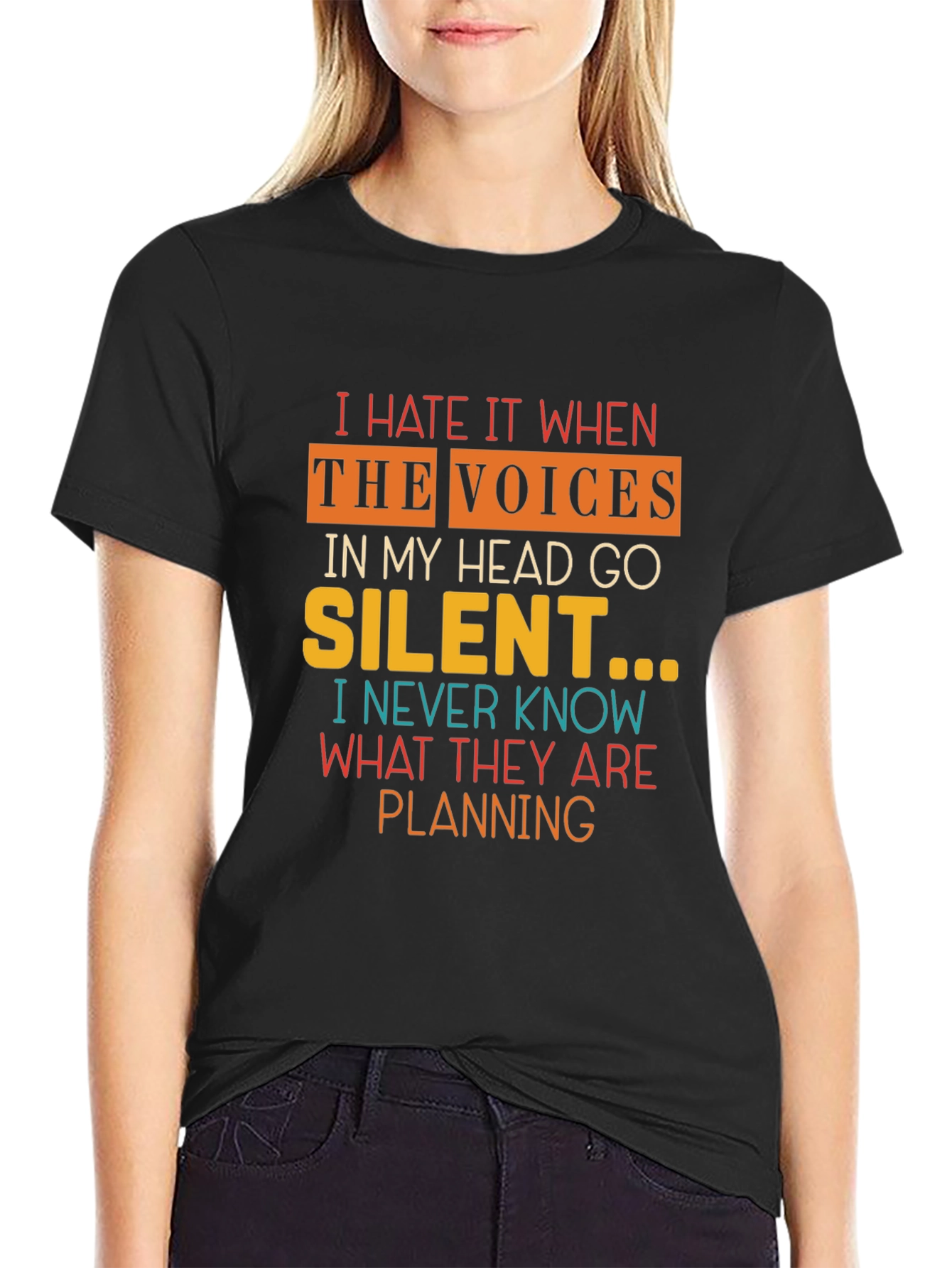 I Hate It When The Voices Go Silent T-Shirt