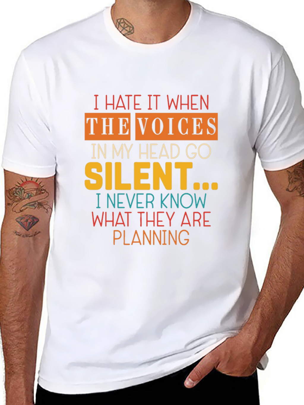 I Hate It When The Voices Go Silent T-Shirt
