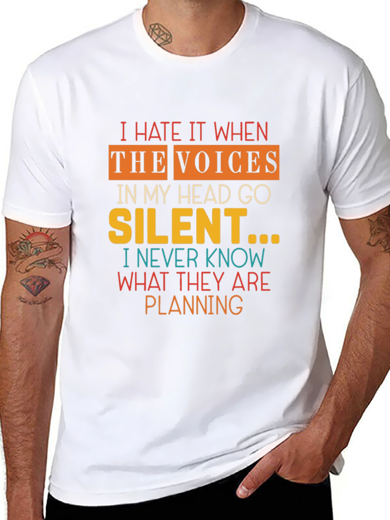 I Hate It When The Voices Go Silent T-Shirt
