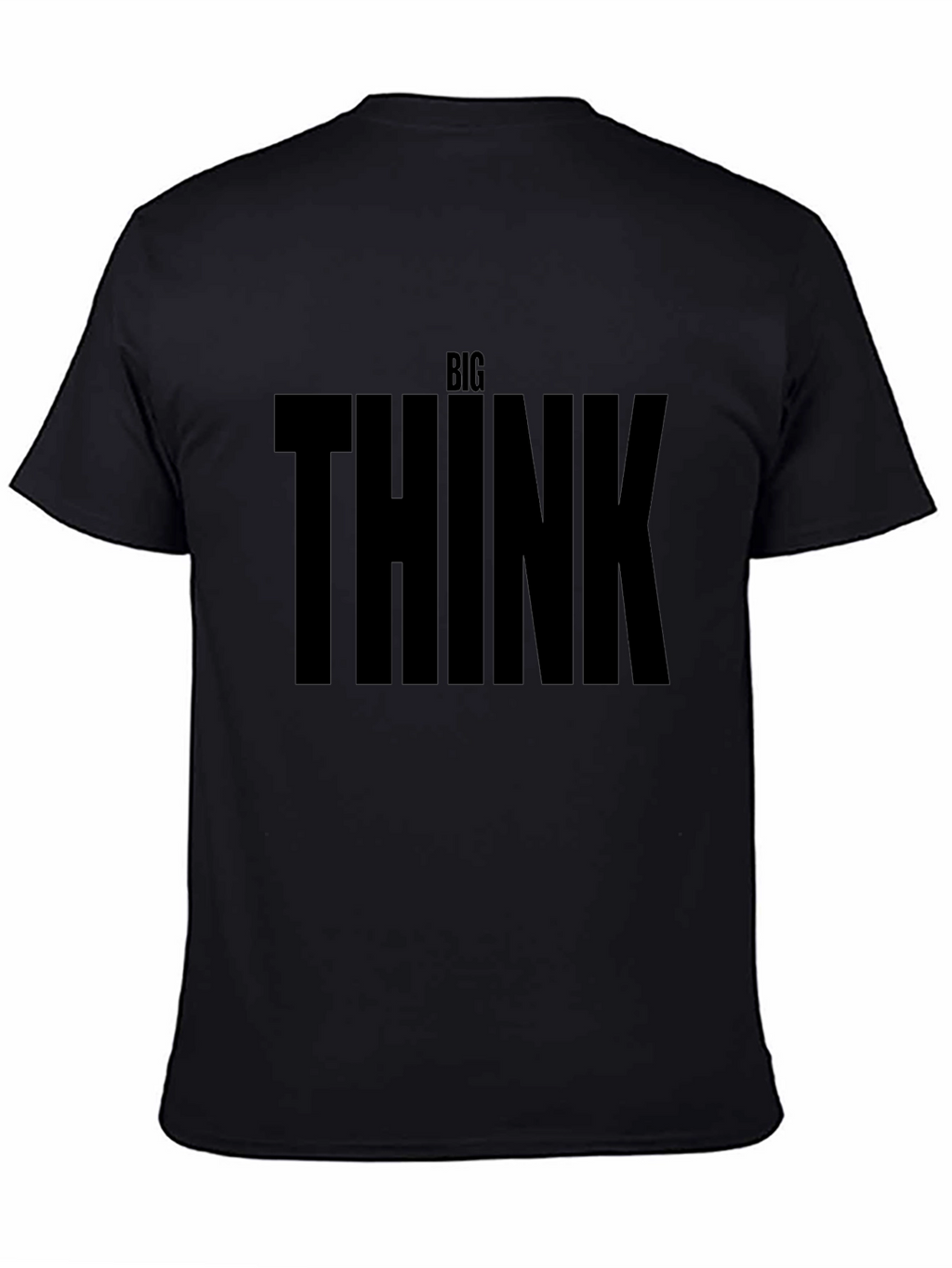 Big Think Graphic T-Shirt - Premium Black Tee