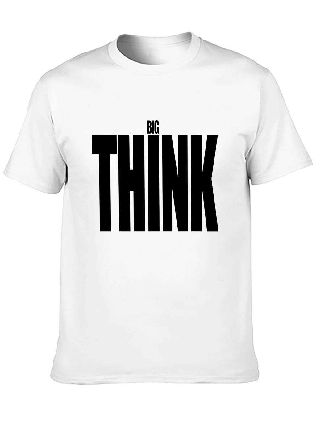 Big Think Graphic T-Shirt - Premium Black Tee
