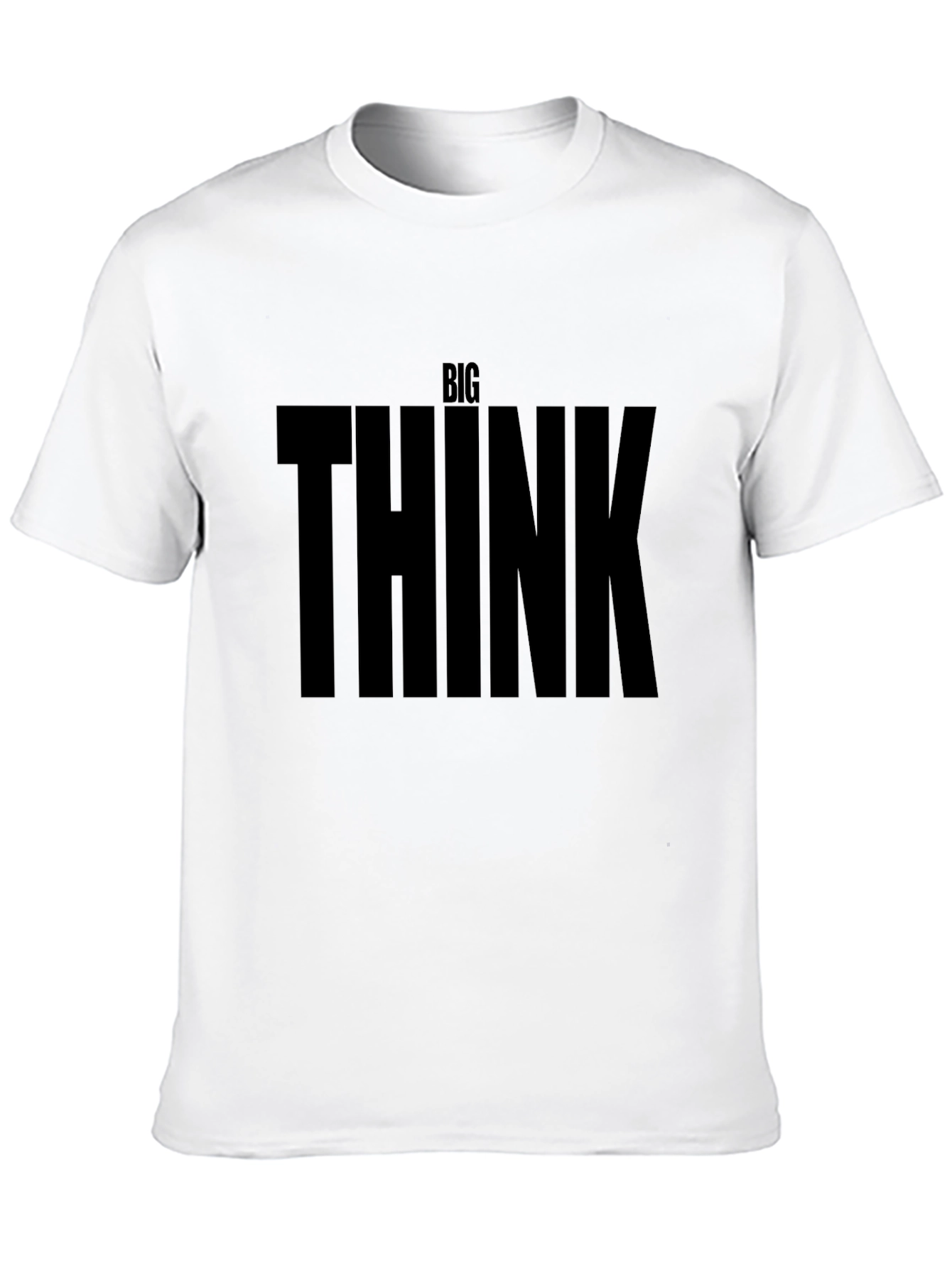 Big Think Graphic T-Shirt - Premium Black Tee