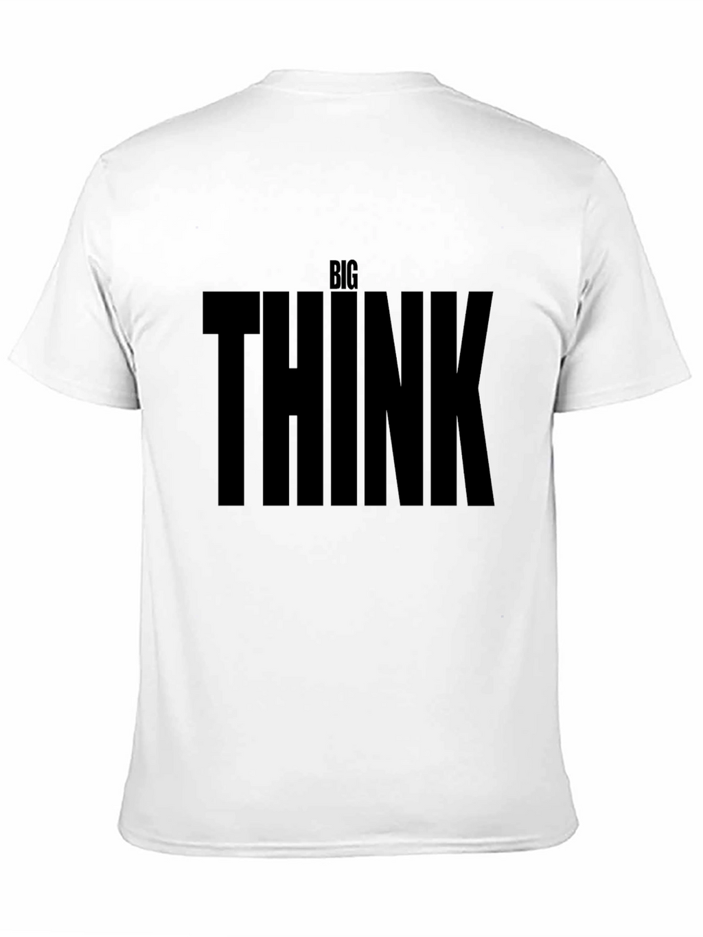 Big Think Graphic T-Shirt - Premium Black Tee