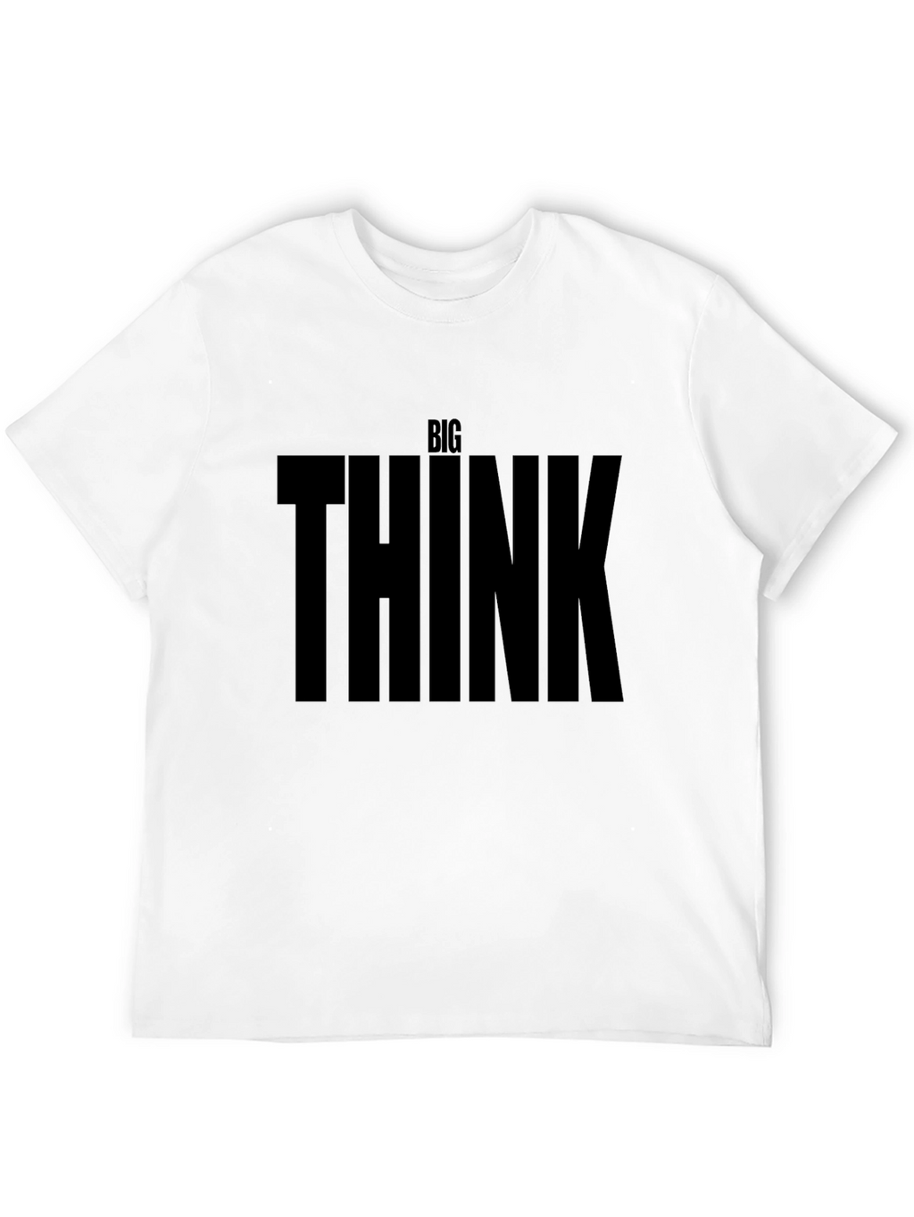 Big Think Graphic T-Shirt - Premium Black Tee