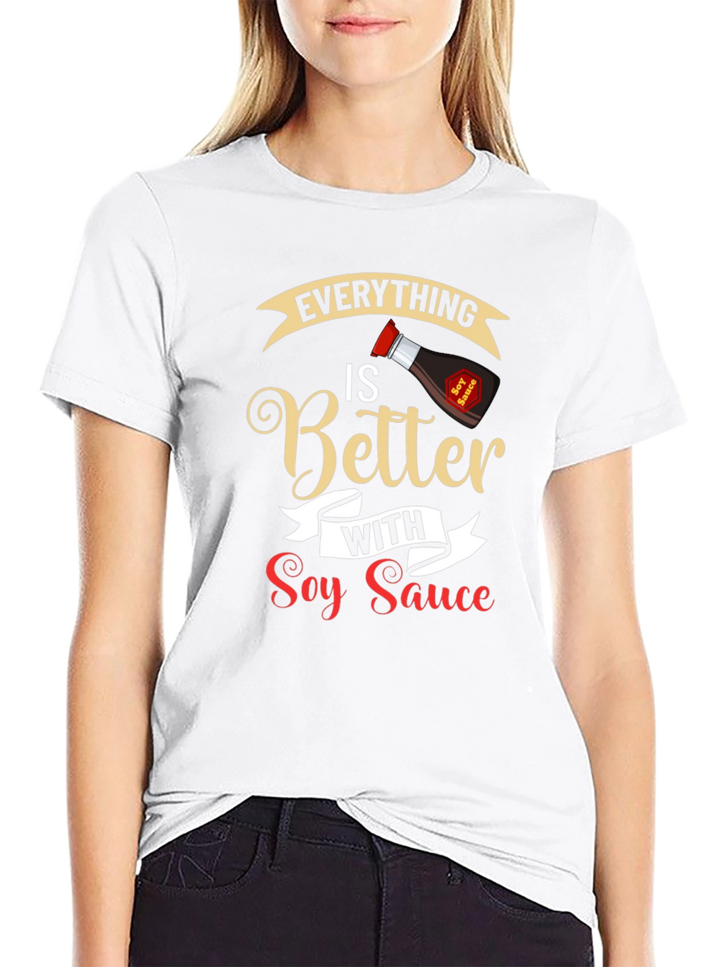 Everything is Better with Soy Sauce Black T-Shirt