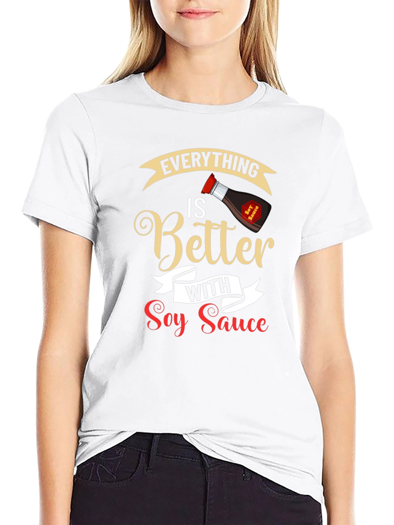 Everything is Better with Soy Sauce Black T-Shirt