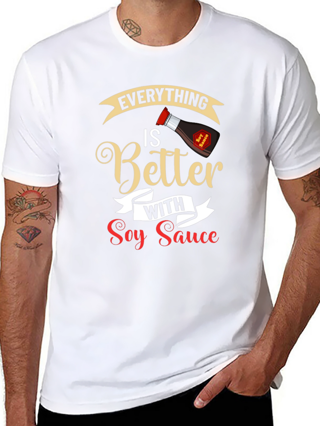 Everything is Better with Soy Sauce Black T-Shirt