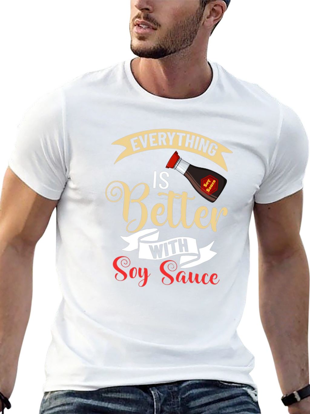 Everything is Better with Soy Sauce Black T-Shirt