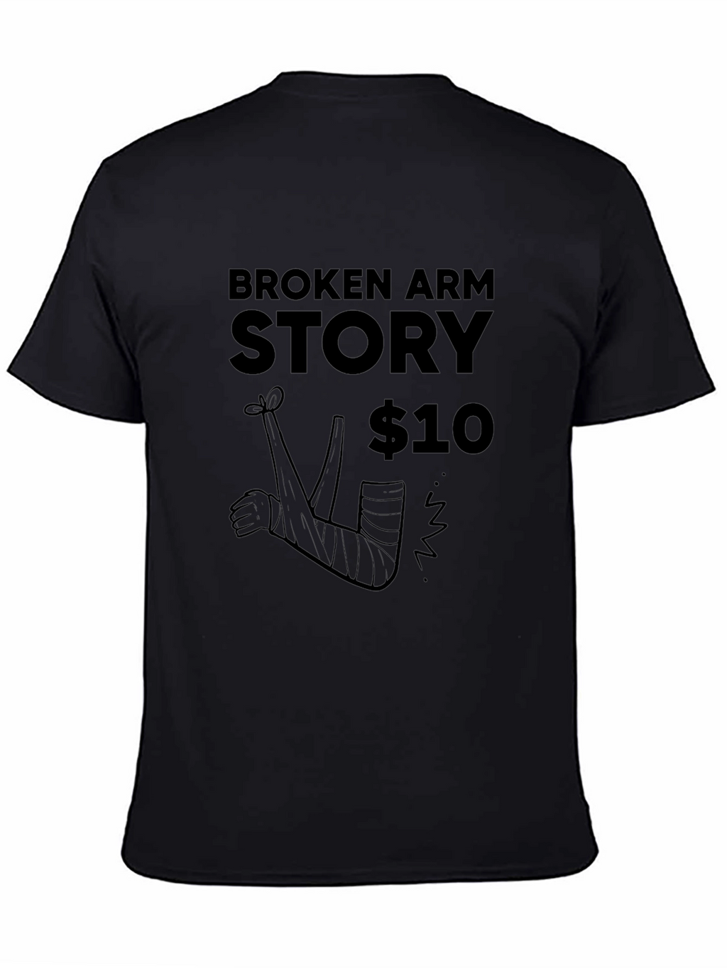 Broken Arm Story Graphic Novelty T-Shirt
