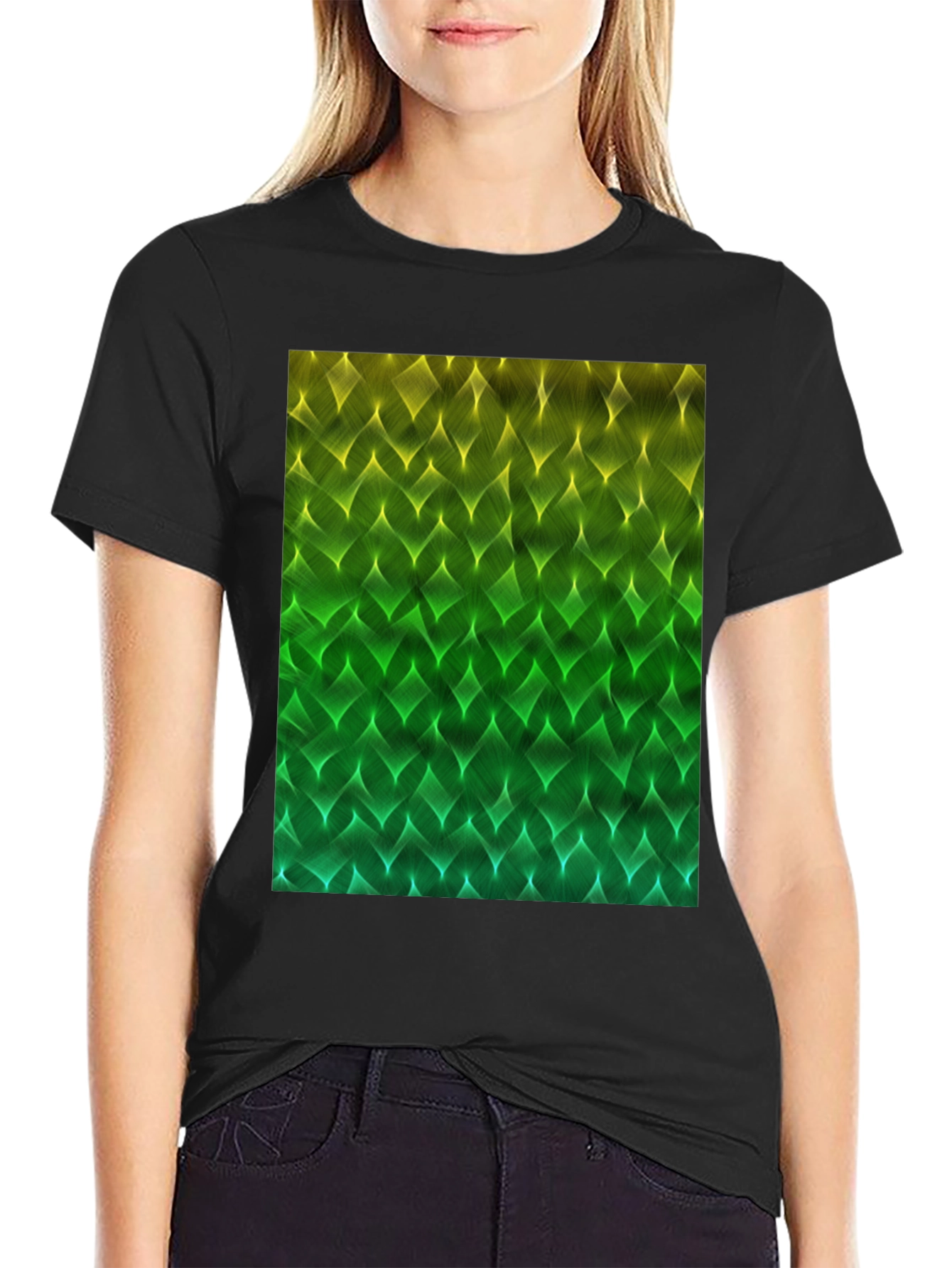 Abstract Geometric Gradient Tee