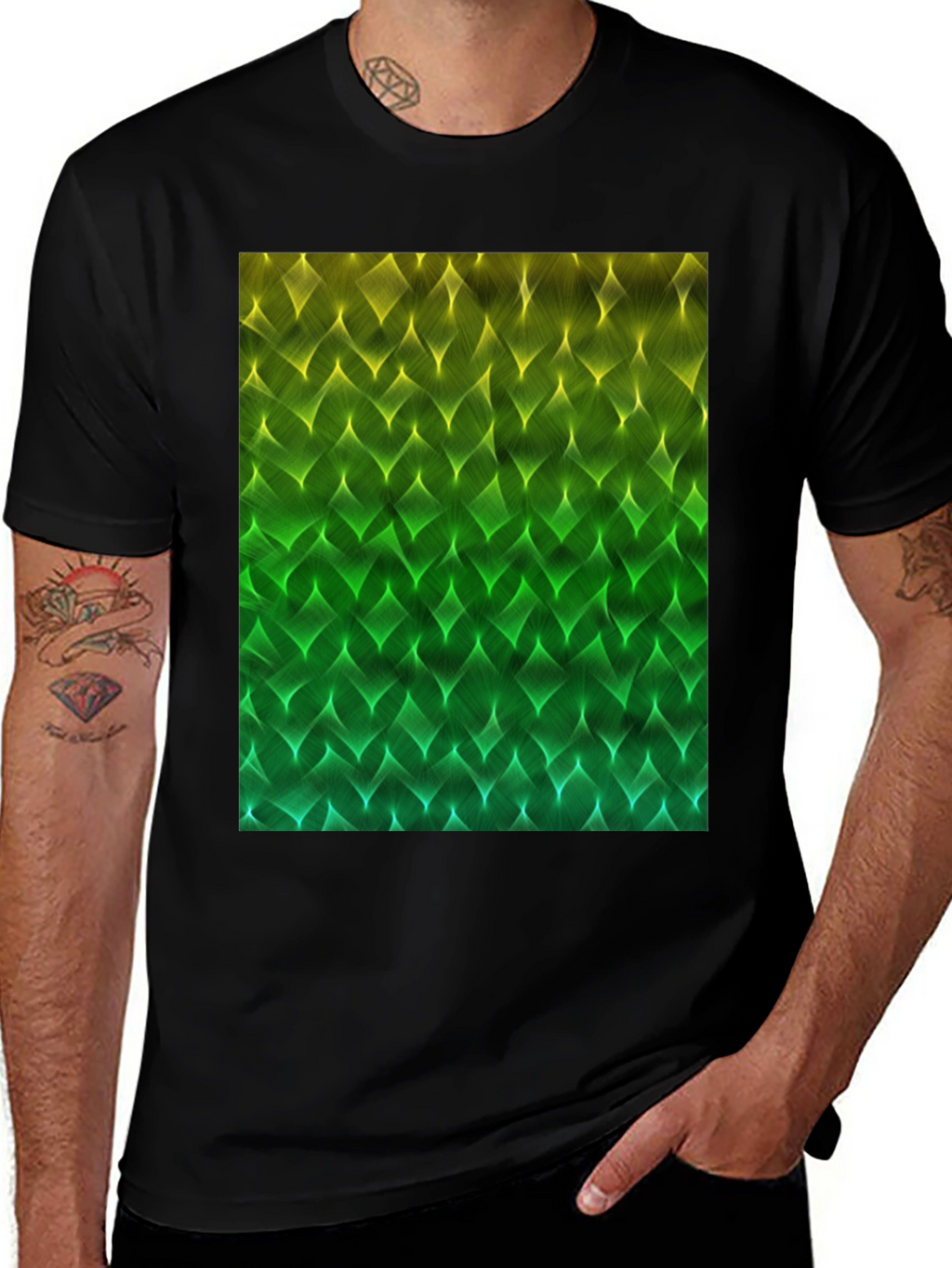 Abstract Geometric Gradient Tee