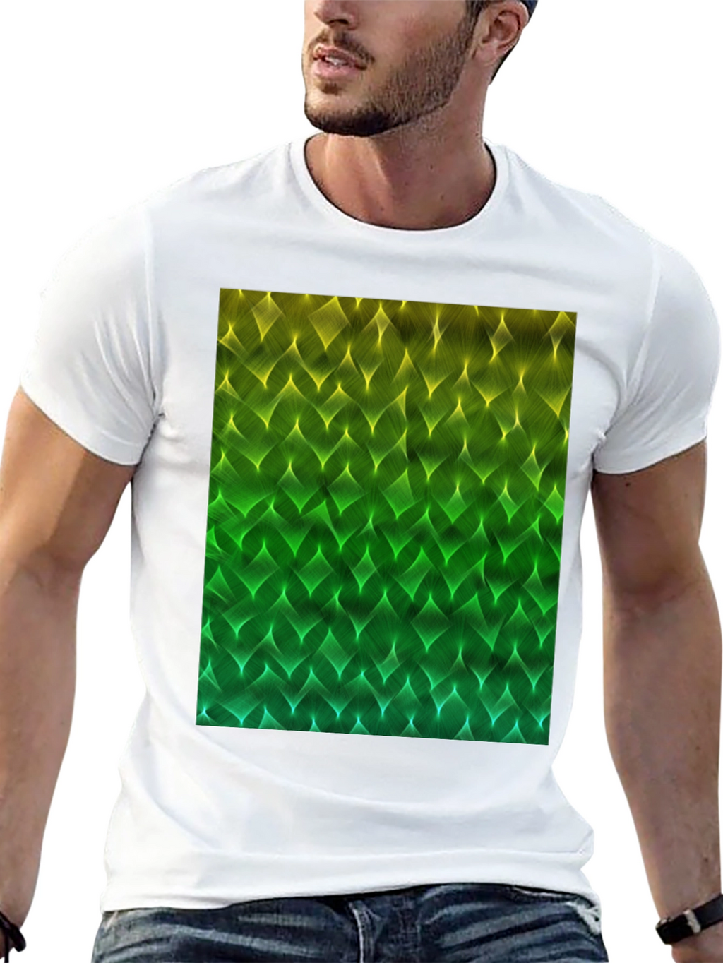 Abstract Geometric Gradient Tee