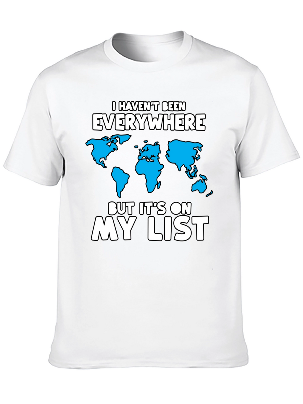 Travelers Wishlist T-Shirt - Black Graphic Tee