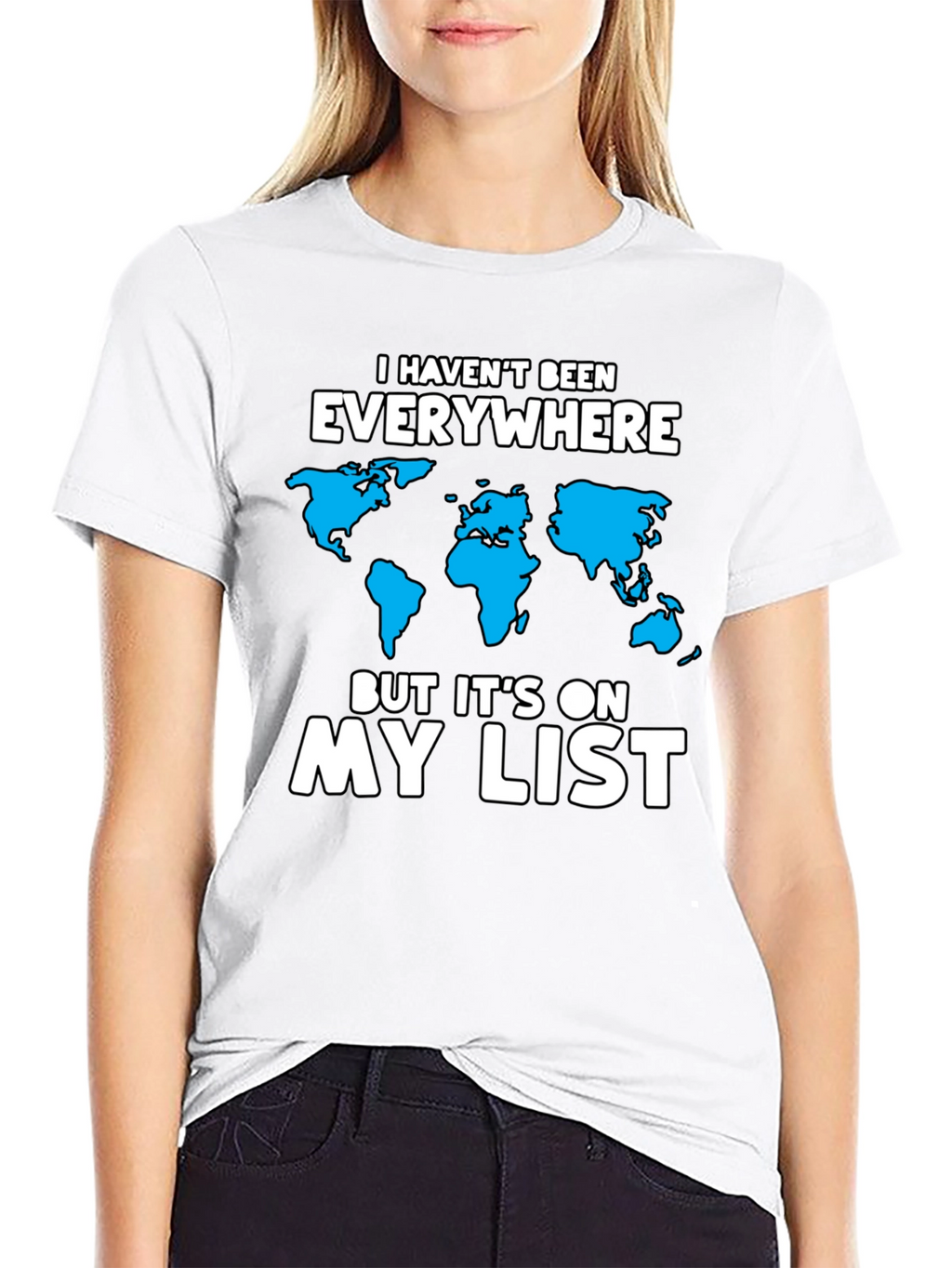 Travelers Wishlist T-Shirt - Black Graphic Tee