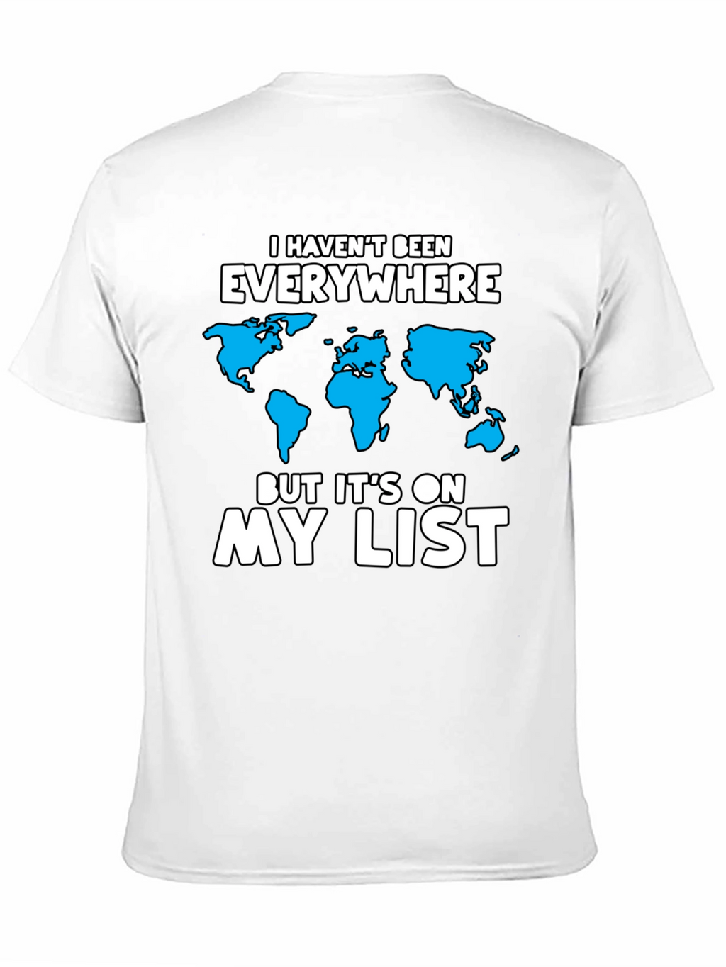 Travelers Wishlist T-Shirt - Black Graphic Tee