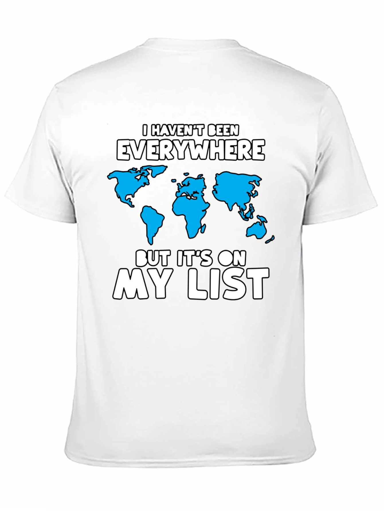 Travelers Wishlist T-Shirt - Black Graphic Tee