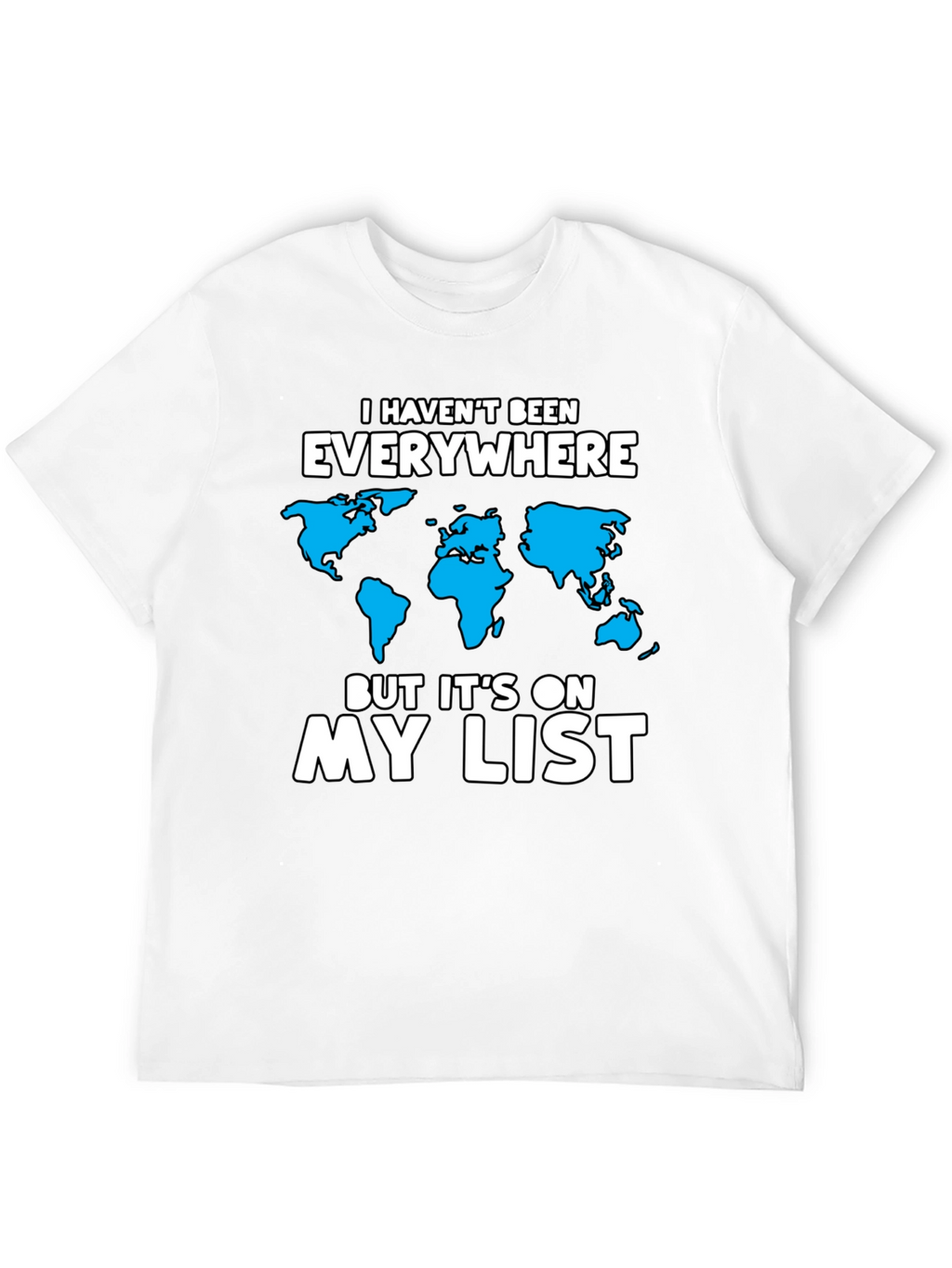 Travelers Wishlist T-Shirt - Black Graphic Tee